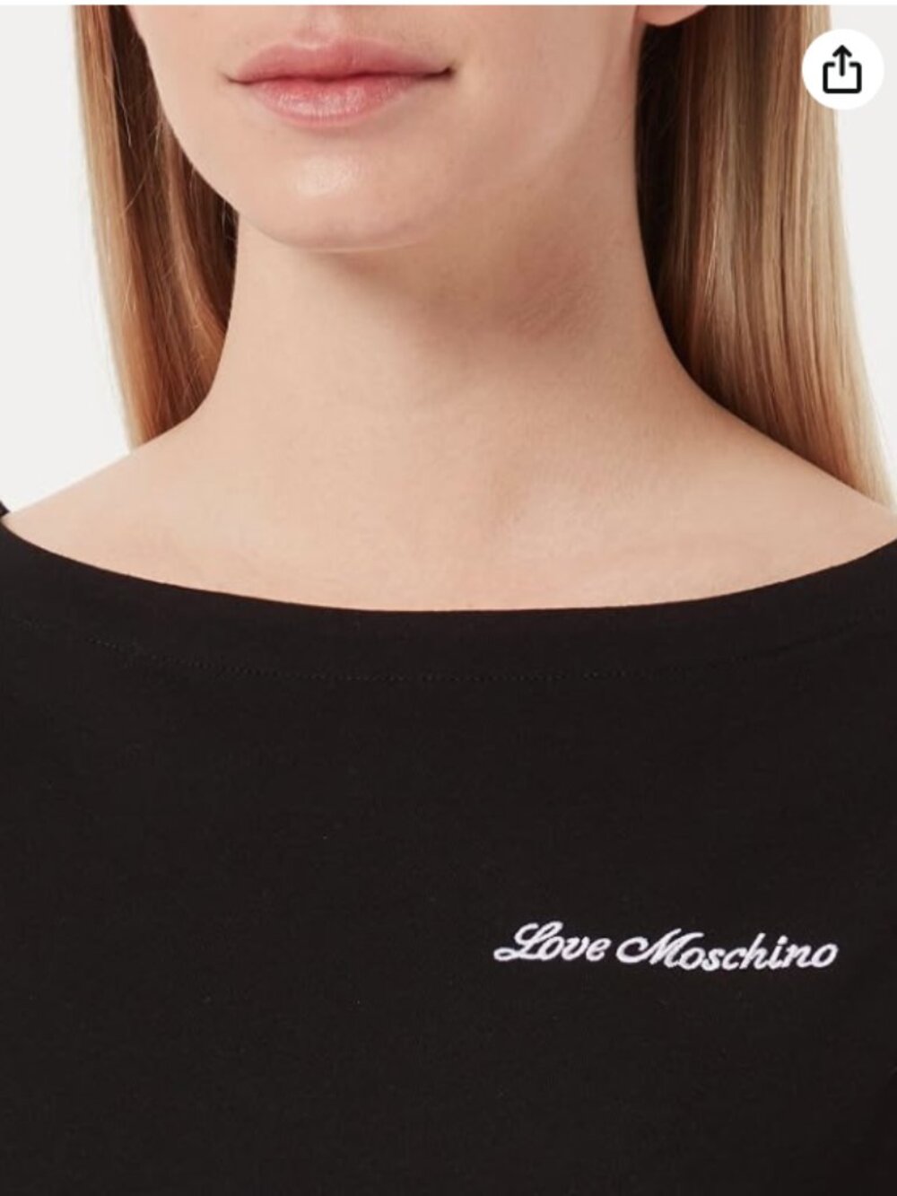 Love Moschino Triple Heart Top - Picture 4 of 10